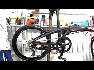 Tern Verge N8 ホイール大径化 406→451 その1 タイヤとチューブ、スプロケ移植など