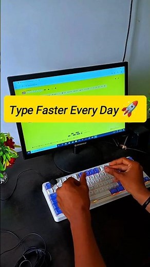 Type Faster Every Day 🚀 | Daily Typing Practice to Improve Speed & Accuracy