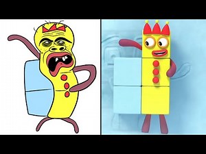 Numberblocks - Finish the Sequence? Drawing Memes | Funny Numberblocks