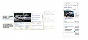 Bing helps you learn more about the news in less time