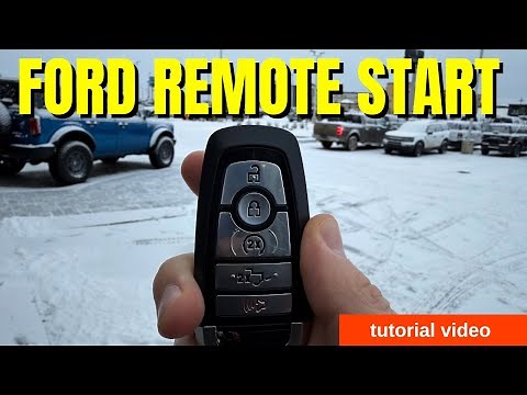 How to Remote Start ANY Ford with the Key Fob – Super Easy!