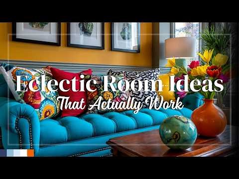 How to Style a Colorful, Vibrant Apartment Living Room With Eclectic Patterns and Textures