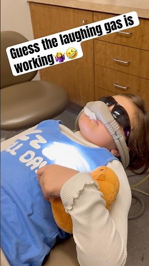 “Wait…is the laughing gas on?” #lol #funny #dentist #gas #humor #kids #parenting