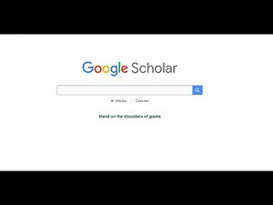 Google Scholar