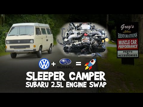 Subaru Swapped 1983 Volkswagen Vanagon Westfalia Overland Camper build
