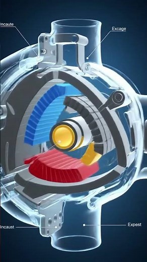 Inside a Rotary Engine | Wankel Mechanism Explained in 3D