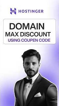 How to Apply Coupon Code on Hostinger Domain 💸 | Get Extra Discount (2025)