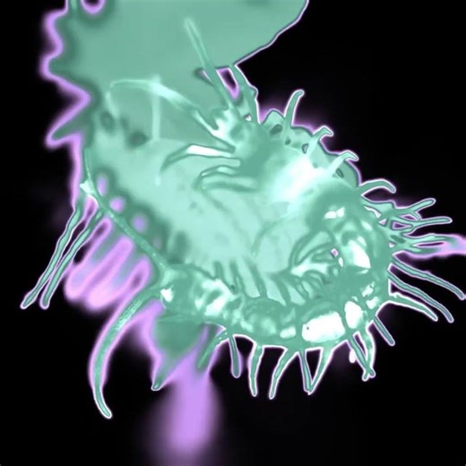 Audio-Reactive Centipede Visual – TouchDesigner #touchdesigner