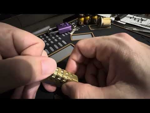 Opening a Brinks Combination Lock without Combination Tutorial