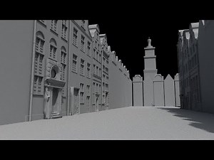 【Maya】洋風な町③ モデリング編 ～朝活作業配信～【3DCG】