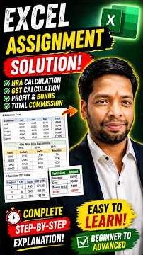 Excel Dhurandhar | Excel Challenge SOLVED | HRA + GST + Profit in 2.27 Min #shorts #excel