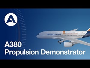 The #A380 propulsion demonstrator