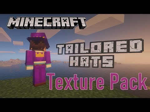 Tailored Hats Minecraft Texture Pack Showcase + Download