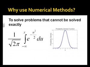Welcome to the World of Approximations - Numerical Methods