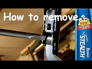 Michelin Stealth Wiper Removal / Release Trick