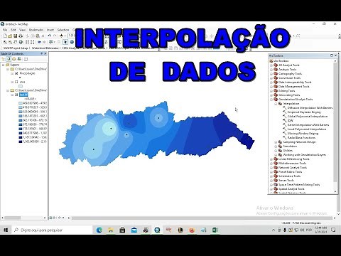 ArcGIS #15 - Interpolação de dados usando IDW