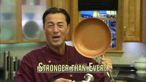 GOTHAM STEEL 5 Piece Kitchen Essentials Cookware Set with Ultra Nonstick Copper Surface Dishwasher Safe, Cool Touch Handles- Includes Fry Pans, Stock Pot, and Glass Lids, Original,Graphite