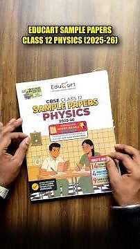 🔥 Educart Sample Paper Class 12 Physics 2026 | Full Review & Best Book for Boards ?