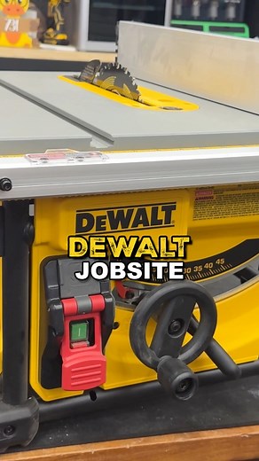 Best Table Saw I Tested in 2023 was the Dewalt Jobsite saw. It has a lot of power. The fence is accurate and easy to use. For around $300 I think this is one of the best budget table saws for small shops or job sites. I also really like the 10 inch Skil table saw if you want a full size blade. #powertools #woodworking #tools | 731 Woodworks