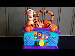 Tigger Musical Electronic Children's Toy Eeyore Winnie The Pooh Piglet Flashing Lights