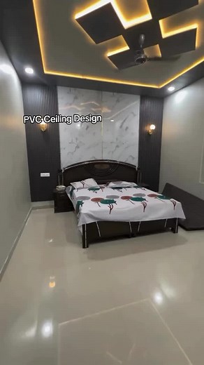 Modern PVC Ceiling Design Ideas for Bedrooms and Living Rooms