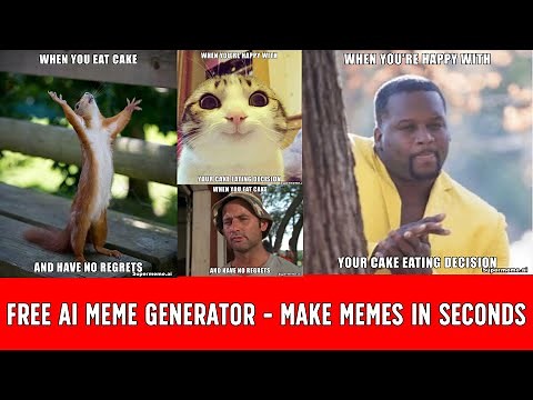 Create Hilarious Memes in Seconds with this FREE AI Meme Generator