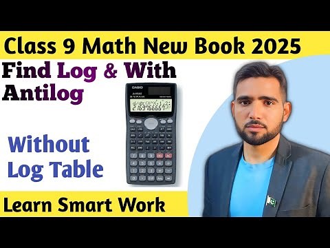 How to Find Logarithm and Antilogarithm by using a calculator | Class 9 Maths | Naimat Maths