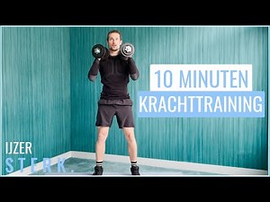 10 MINUTEN CIRCUIT WORKOUT MET GEWICHTEN | ijzerSTERK met Wout