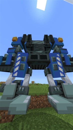 THIS MOD ADDS MECH IN YOUR WORLD #minecraft