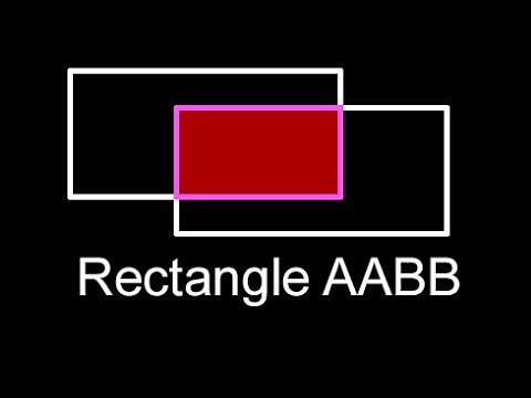 2D AABB Collision Detection in JavaScript | Rectangle AABB Test | Axis-Aligned Bounding Box