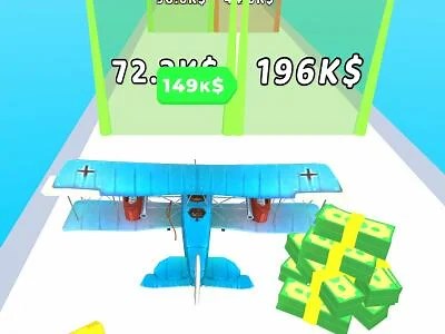 Build a plane and fly 3D! 🕹️ Play online on SGameS