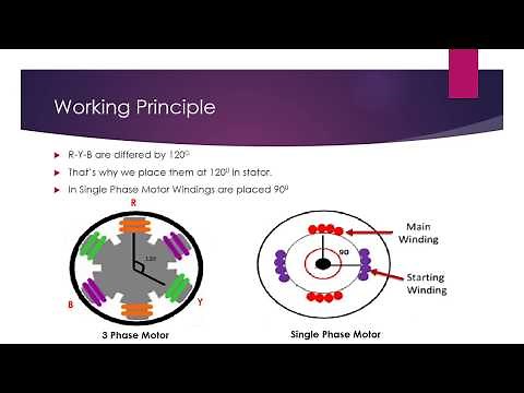 Working of Split Phase Induction Motor