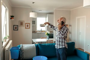 Water leaking through your lights? An electrician tells you what to do