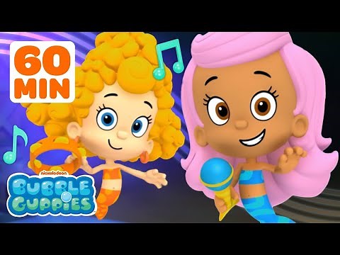 Bubble Guppies' Best Songs Ever! 🎶 | 1 Hour Music Marathon | @BubbleGuppies