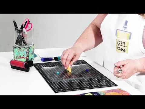 How to Use Gel Press Printing Plates for Unique Monoprints