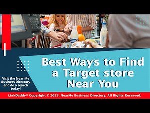 Best Ways to Find a Target store Near You