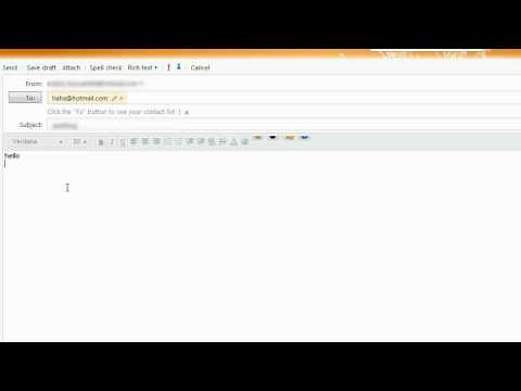 How To Send Messages On Msn/Hotmail