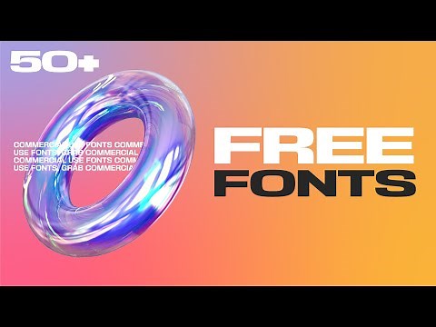 50+ MIND-BLOWING FONTS (Free For Commercial Use)