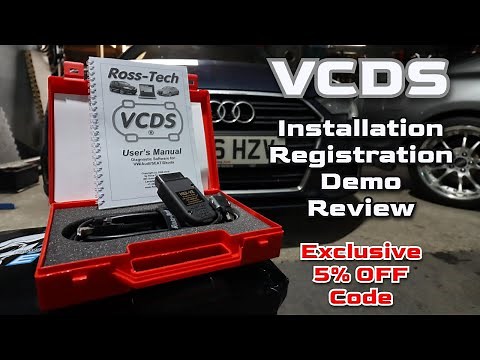 VCDS Car Diagnostic tool Demo/Installation/Registration and Review. Best for Audi/VW/Seat/Skoda