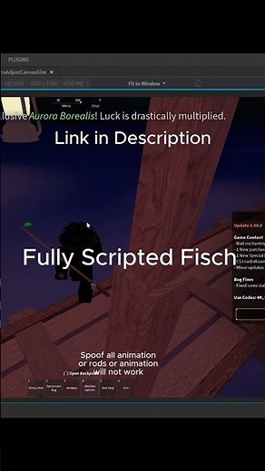 FREE FISCH UNCOPYLOCKED | Roblox Studio