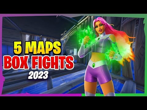 🥶5 Best BOX FIGHT Creative Maps In Chapter 3| Fortnite BOX FIGHT Map CODES 2023🥵