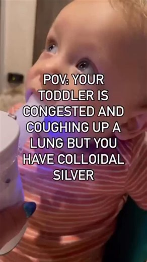 Colloidal Silver Lung Detox 🫁 Dosages are 3ml-5ml for a nebulizer Turn on and run for 10-20 min per session -Babies 1-3ml nebulizer for 1-3 min - Kids 3ml nebulize for 2-5 min - Adults 4-5ml nebulizer for 5-7 min Make sure to run nebulizer until liquid is gone. For my 6 kids I have Silver on hand at all times ! Make sure you’re using pure undiluted 50-500ppm REAL Silver to nebulizer, Silver should NOT be clear really silver has a grey / copper color . Make sure you have silver & a nebulizer in 