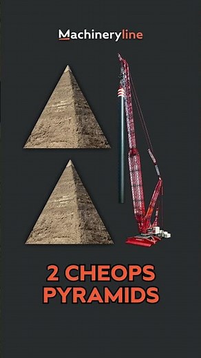 The Liebherr LR 13000 is the tallest tower crane in the world