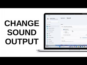 How to Change Sound Output in Windows 11