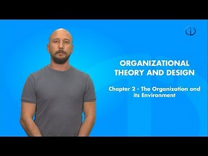 ORGANIZATIONAL THEORY AND DESIGN - Chapter 2 Summary