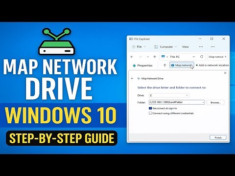 How to Map a Network Drive in Windows 10 (2025 Guide)