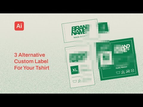 Make a Label Tag Design for Your Clothing in Illustrator