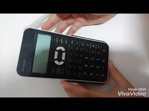 How to reset your sharp calculator