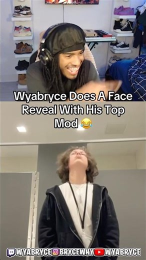 Discord Mod Face Reveal #facereveal #discord #twitch #streamer #funnyshorts #explore #fypシ #wyabryce