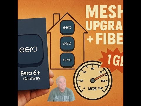Eero 6+ Mesh Setup & Speed Test Across 3 Floors!